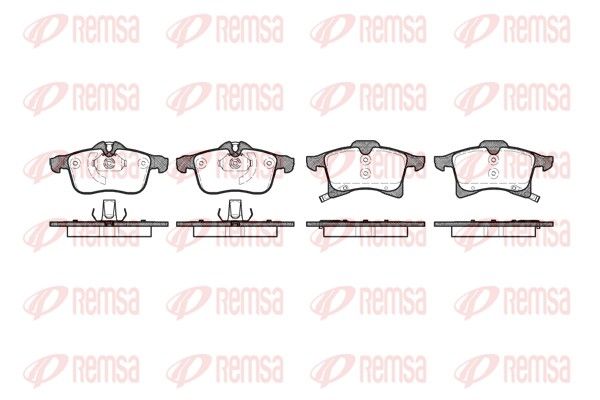 Premium Front Brake Pad Set Premium Front Brake Pad Set