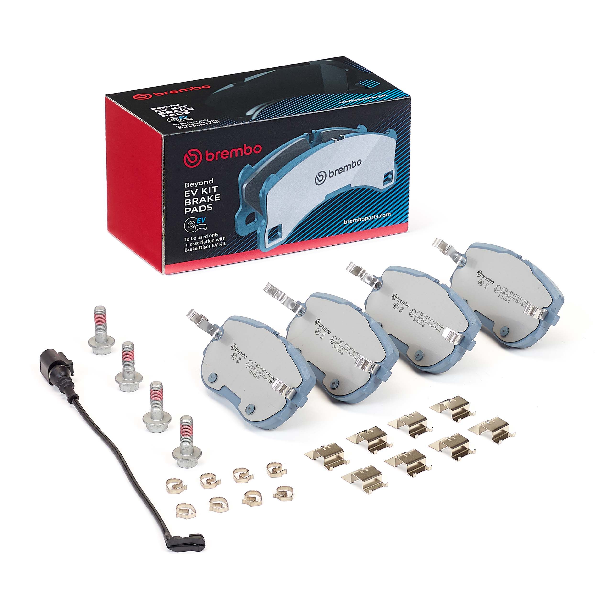 Bremsbelagsatz, Scheibenbremse