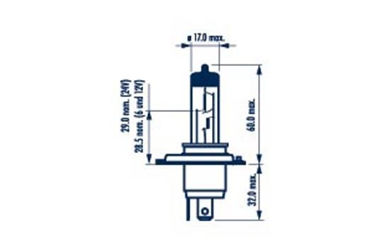NARVA 482203000 Bulb, spotlight