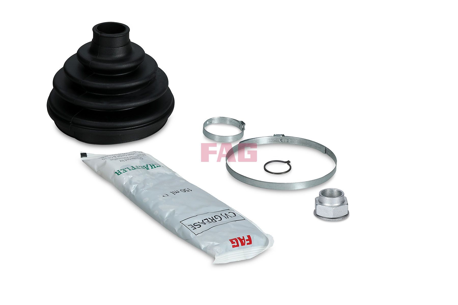 Faltenbalgsatz, Antriebswelle