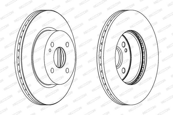 Brake Disc DDF1738C