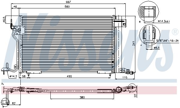 Kondensator, Klimaanlage