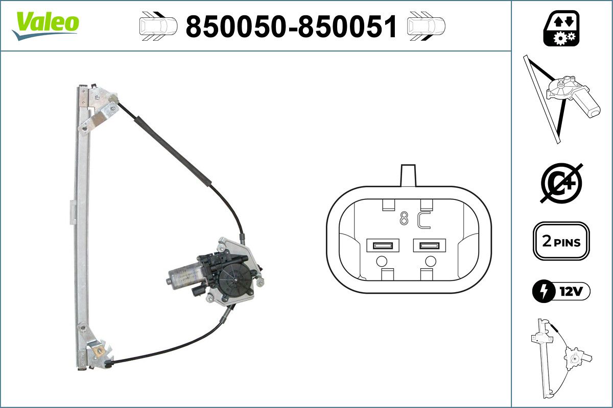 VALEO 850050 - Fensterheber