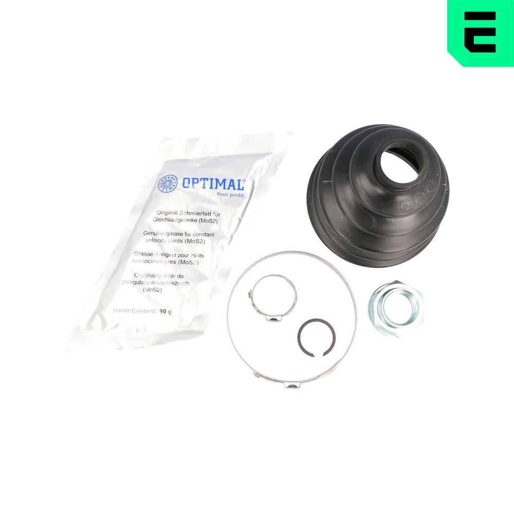 Faltenbalgsatz, Antriebswelle