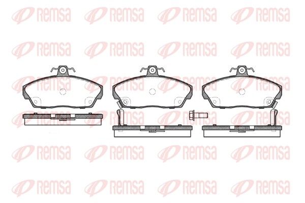 Premium Front Brake Pad Set Premium Front Brake Pad Set