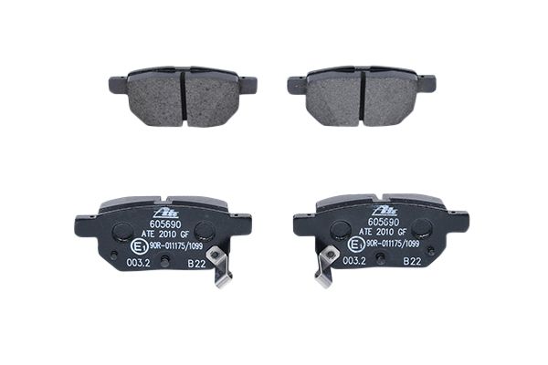 Brake Pad Set, disc brake 13.0460-5690.2