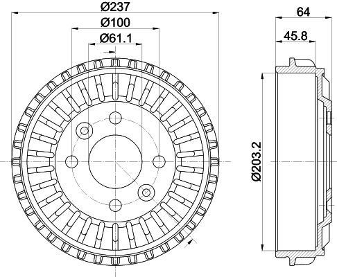 TAMBOUR DE FREIN