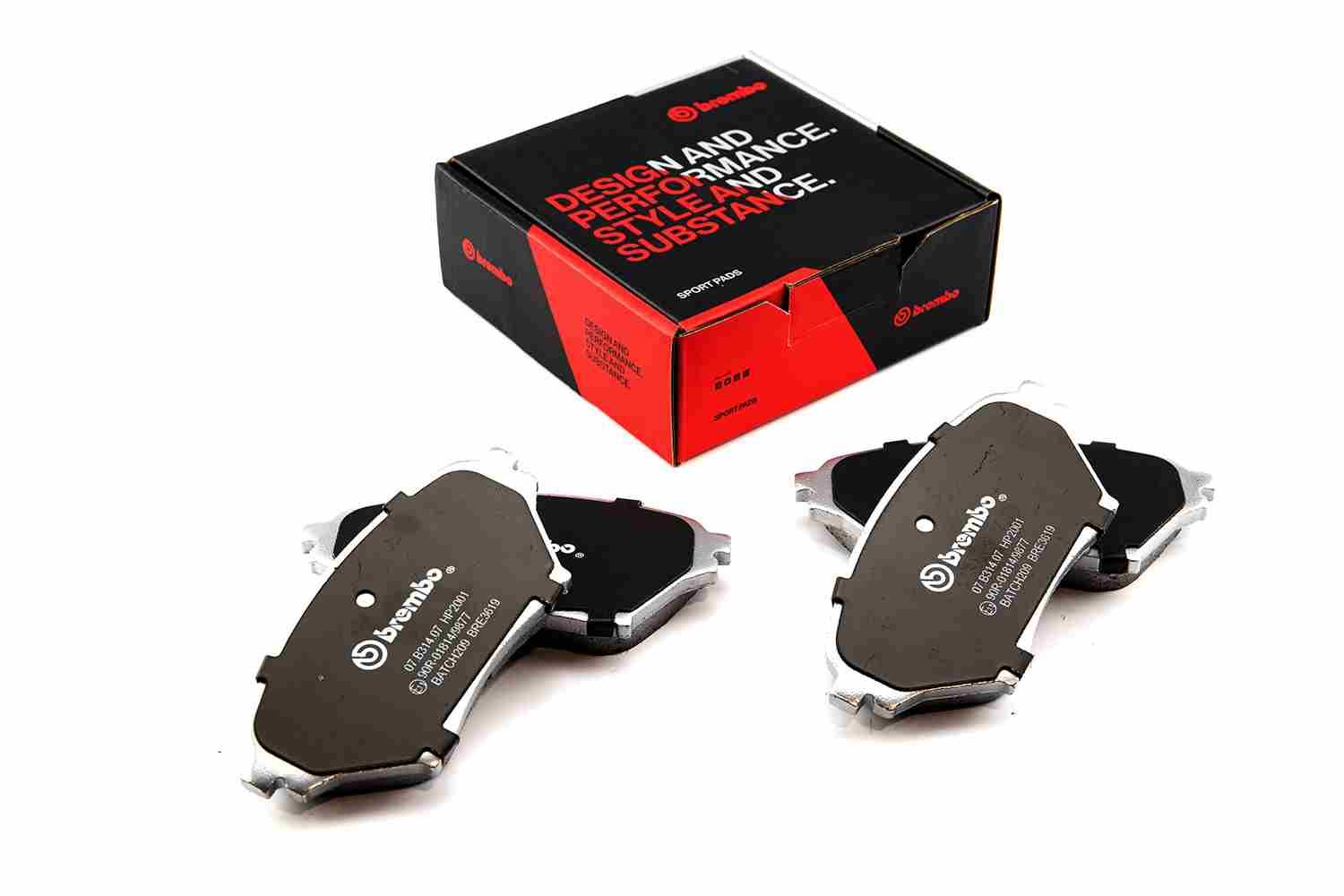 Hochleistungs-Bremsbelagsatz