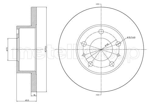 Brake Disc 23-0339