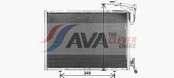 FD5695 AVA QUALITY COOLING ** CLEVER FIT ** kondenzátor, klíma