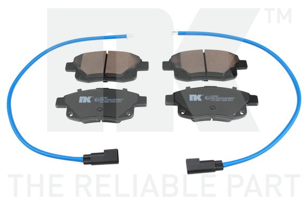 Bremsbelagsatz, Scheibenbremse