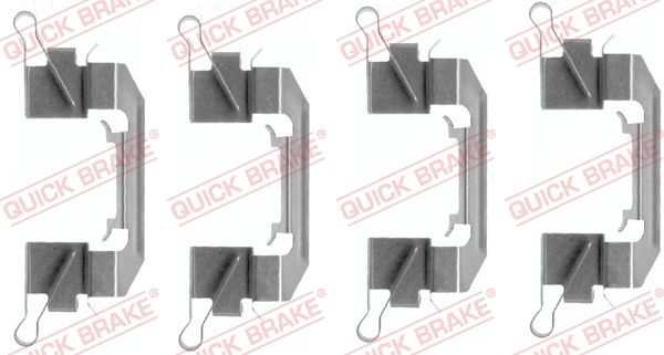 Accessory Kit, disc brake pad 109-1626