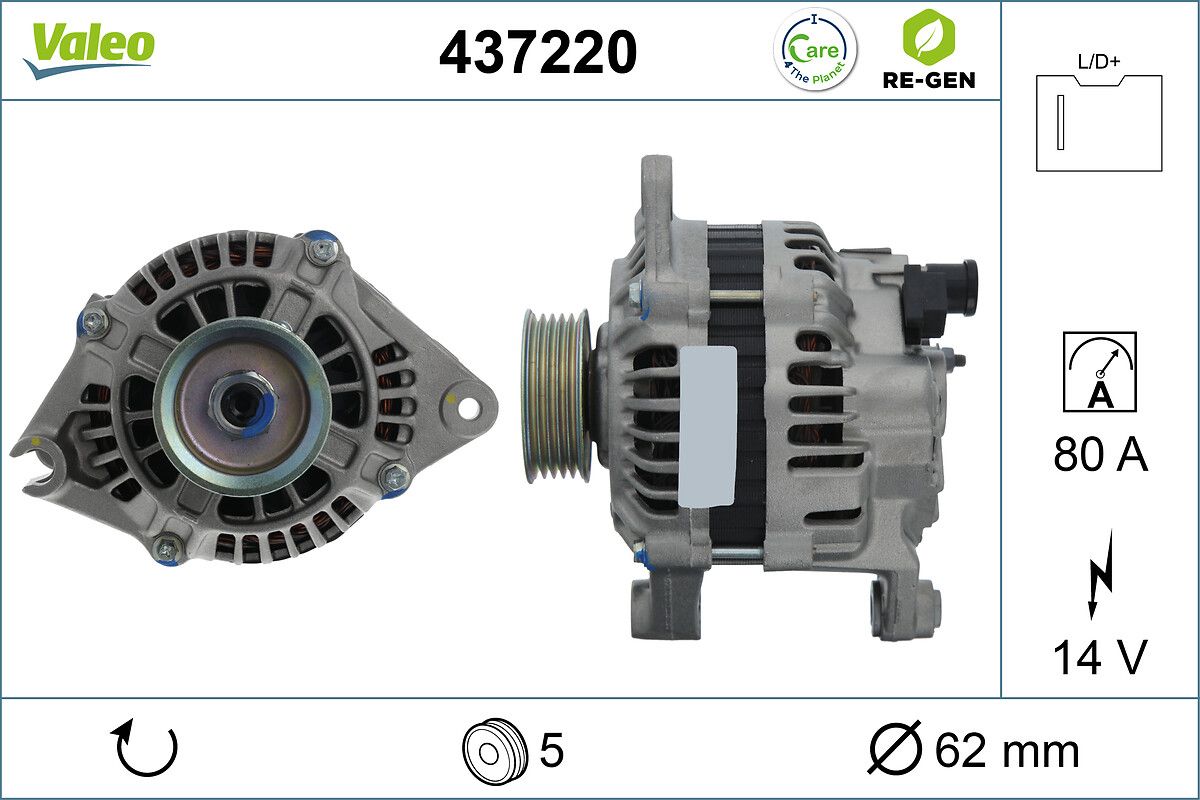 VALEO 437220 - Generator