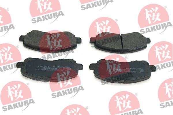 Brake Pad Set, disc brake 600-50-4340