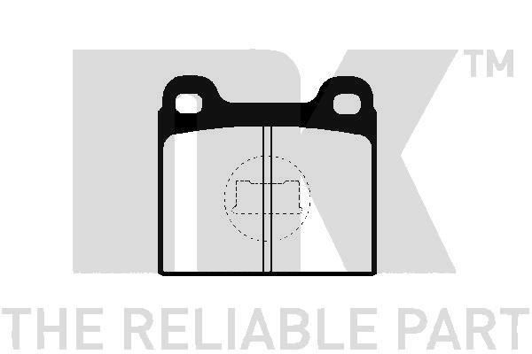 Bremsbelagsatz, Scheibenbremse