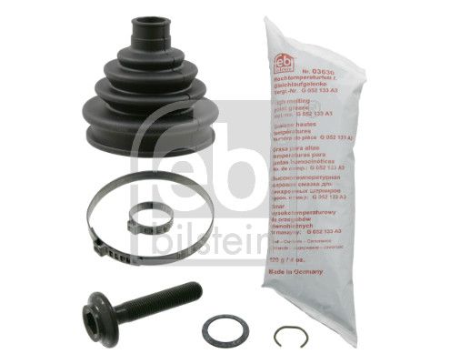 Faltenbalgsatz, Antriebswelle