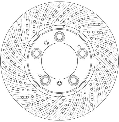 TRW BRAKE DISC - TecDoc 2