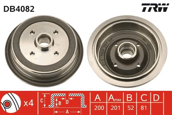 TAMBOUR DE FREIN  9900