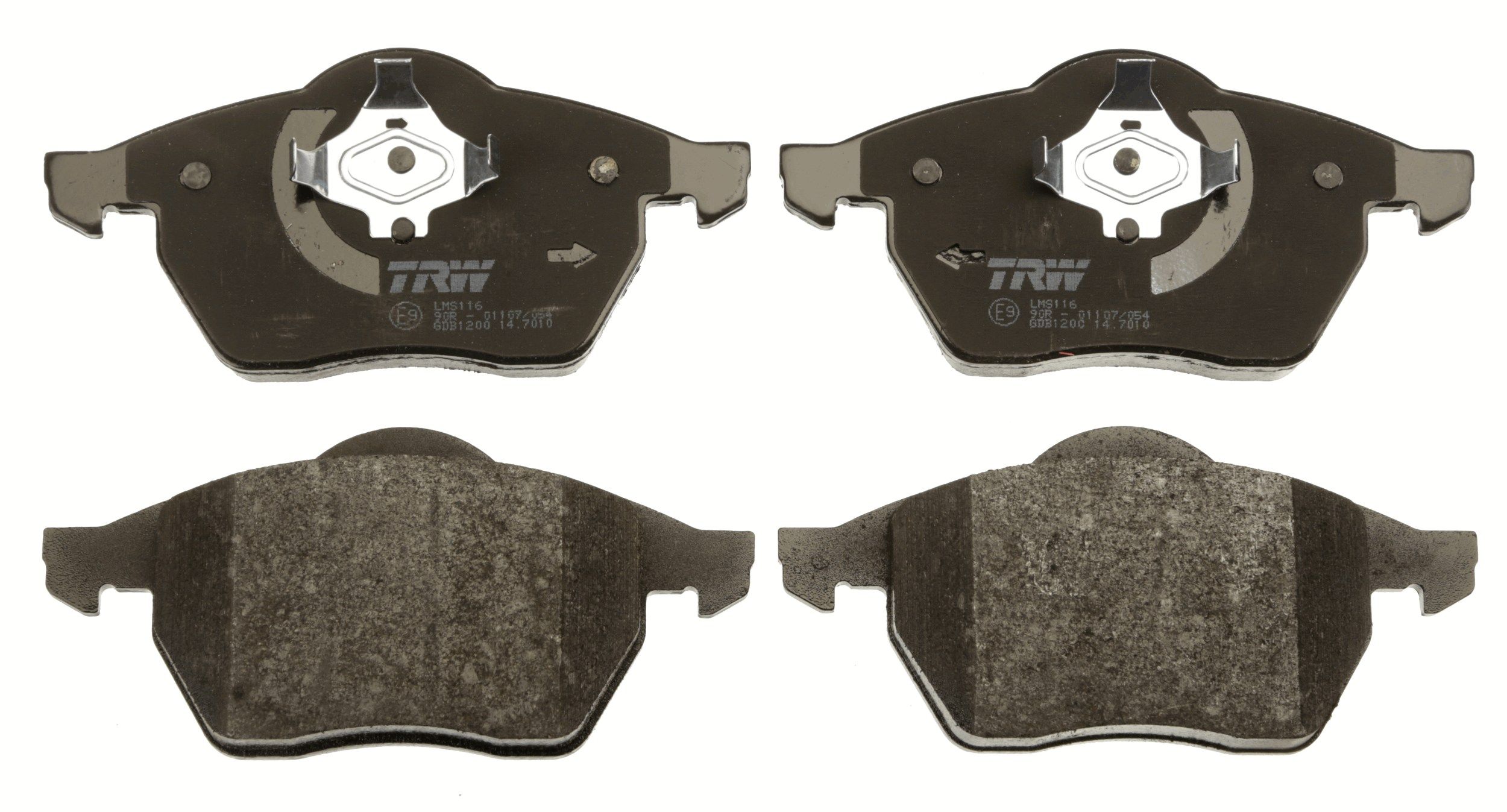 TRW DISC BRAKE PADS - TecDoc 2