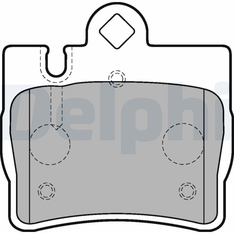 JEU DE PLAQUETTES DE FREIN  0701