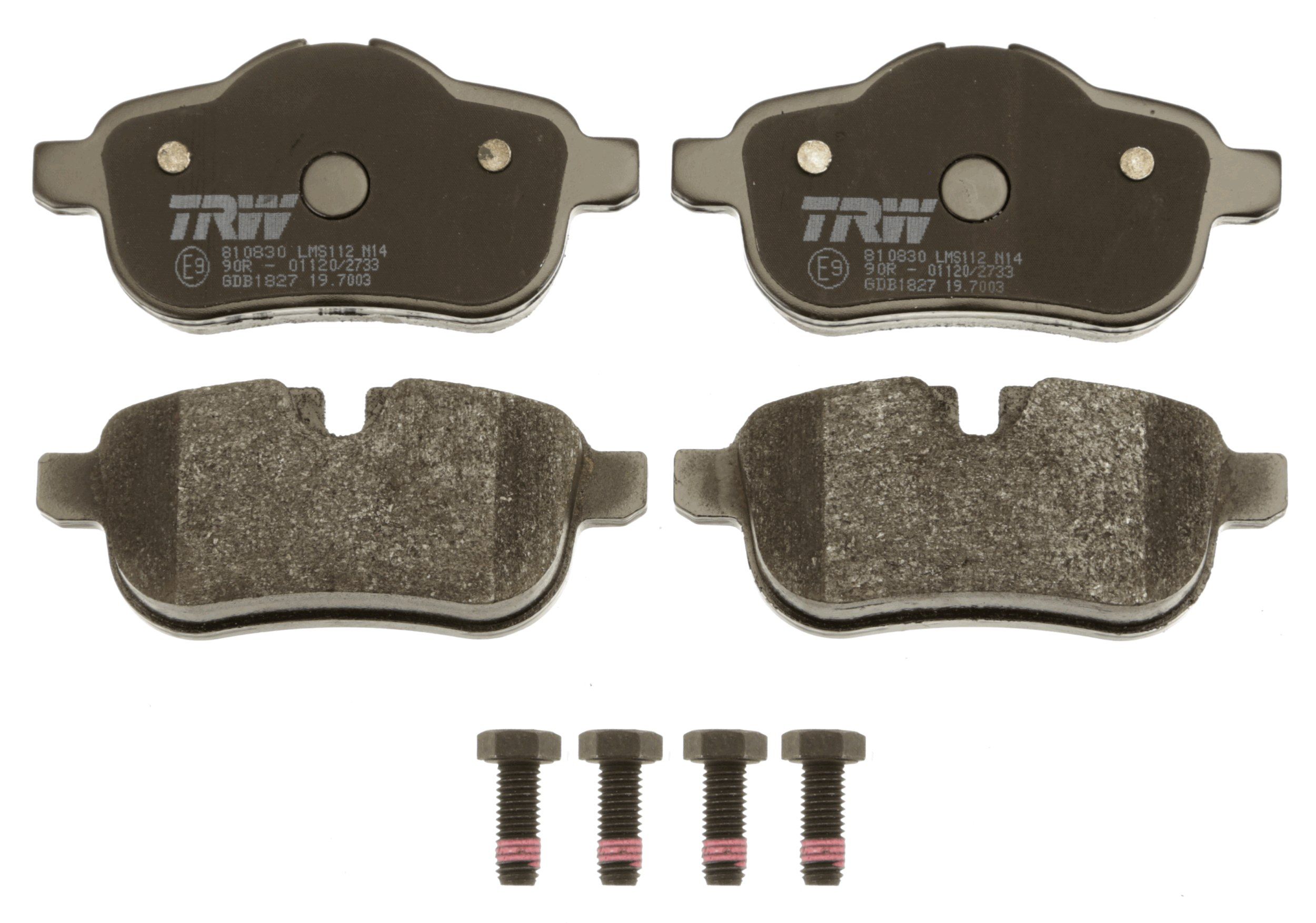 TRW DISC BRAKE PADS - TecDoc 2