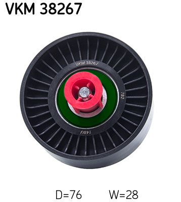 SKF VKM 38267 - Umlenk-/Führungsrolle, Keilrippenriemen