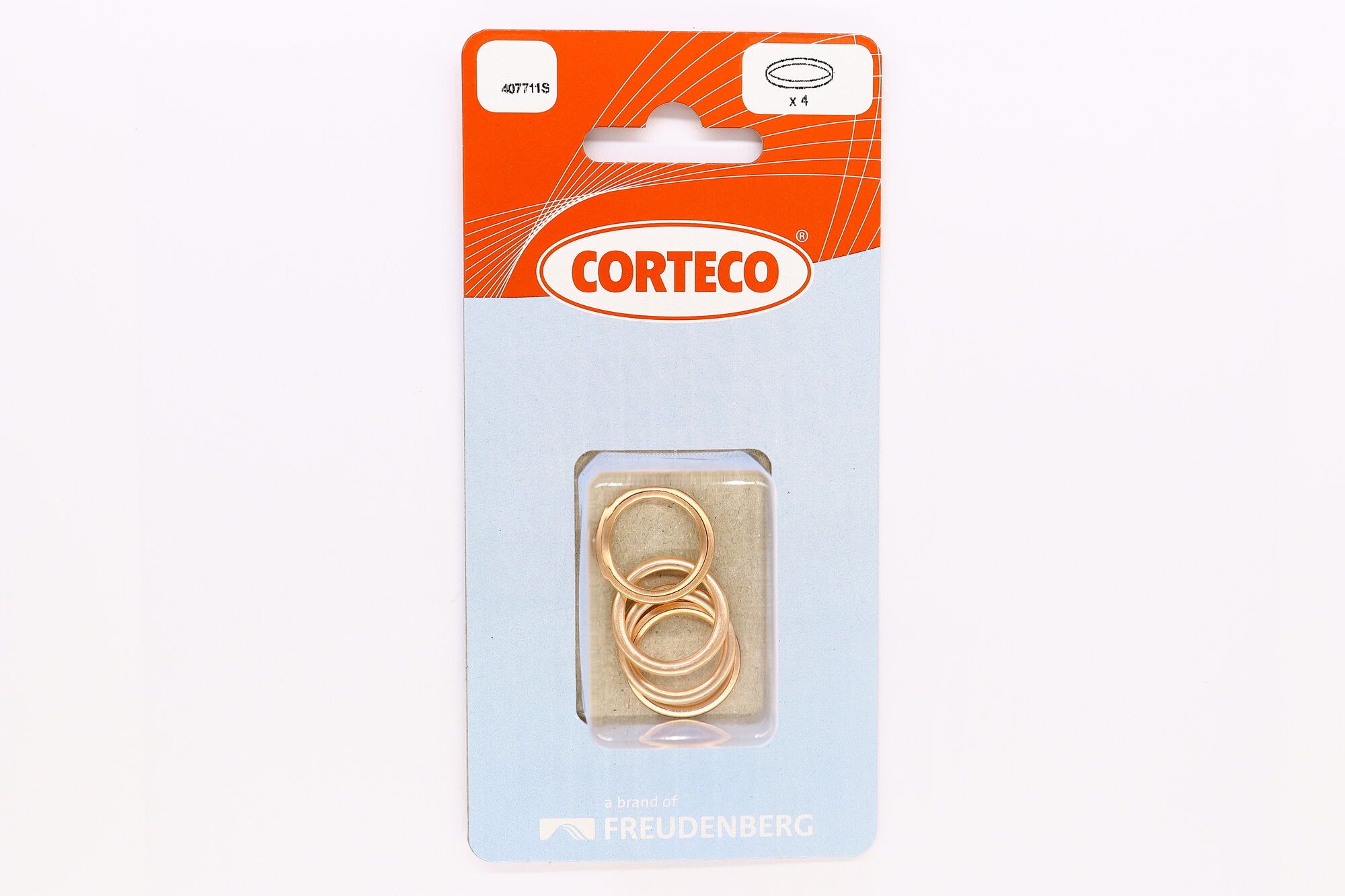 CORTECO 407711S - Dichtring, &Ouml;lablassschraube