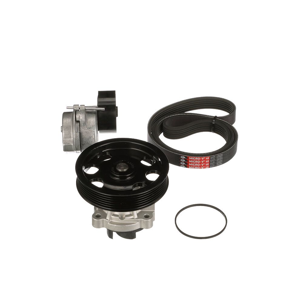 vandens siurblys + V formos rumbuotas diržas, komplektas