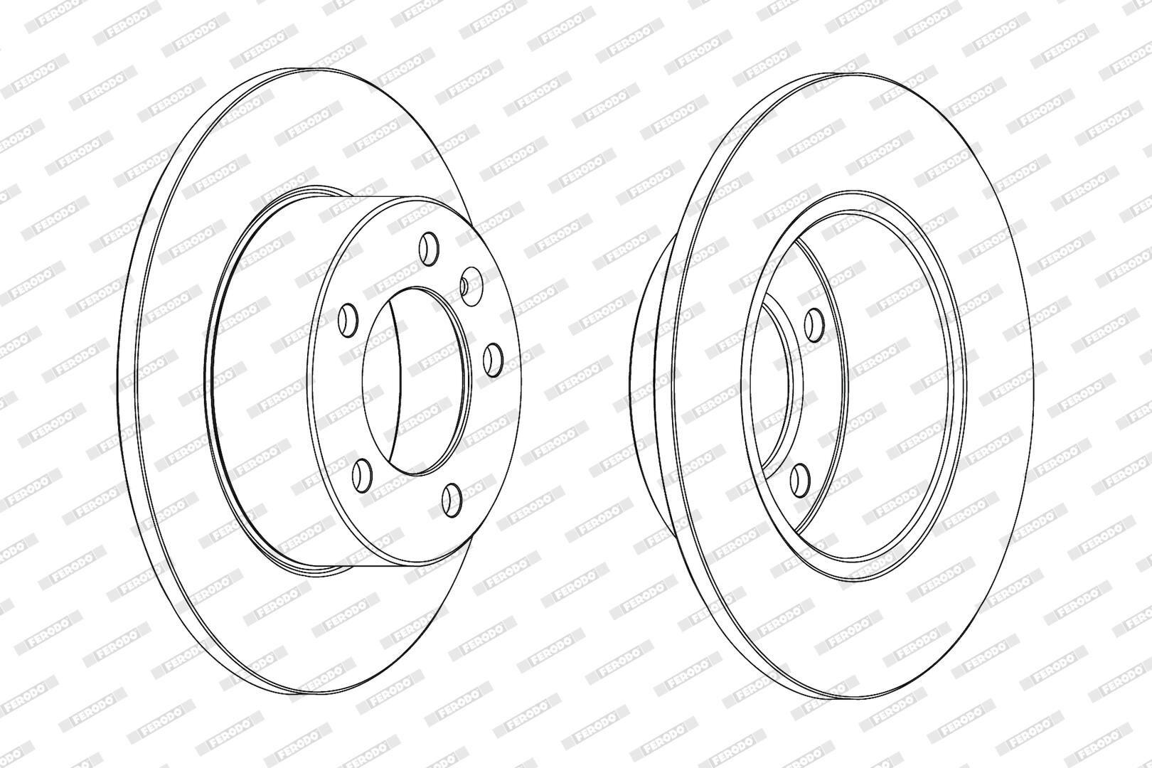 FERODO DDF1975C - Bremsscheibe PREMIER