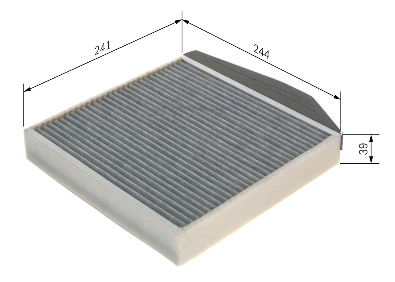 BOSCH 1 987 432 531 - Filter, Innenraumluft