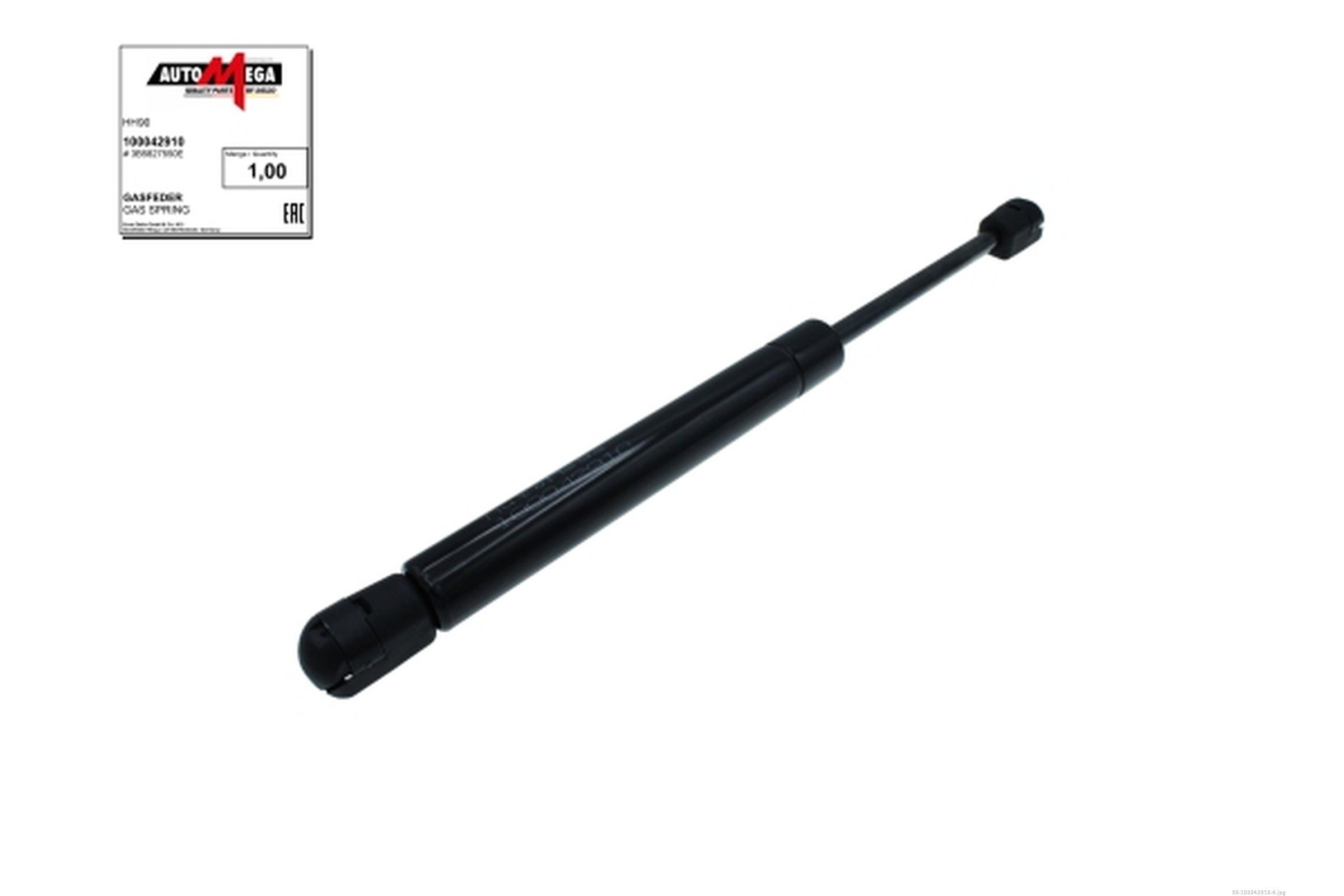 Gasfeder, Koffer-/Laderaum