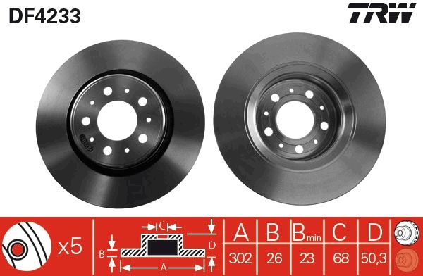 Brake Disc DF4233