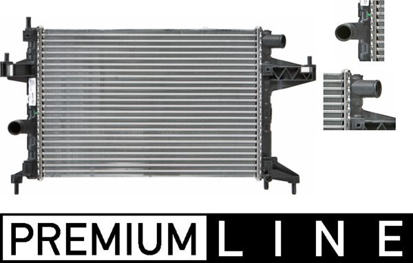 Radiador, refrigeración del motor