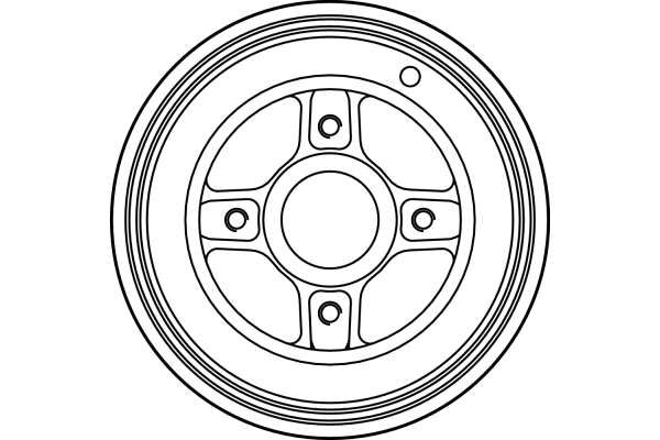 TRW BRAKE DRUM - TecDoc 2