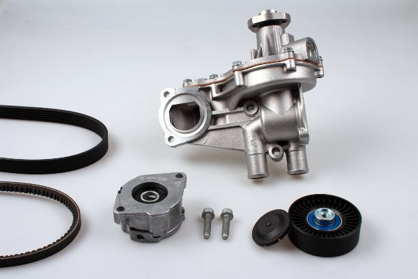 Wasserpumpe + Keilrippenriemensatz