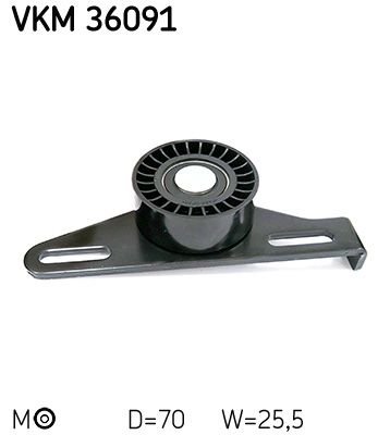 SKF VKM 36091 Belt Tensioner, V-ribbed belt