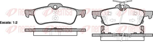 Brake Pad Set, disc brake 0862.02