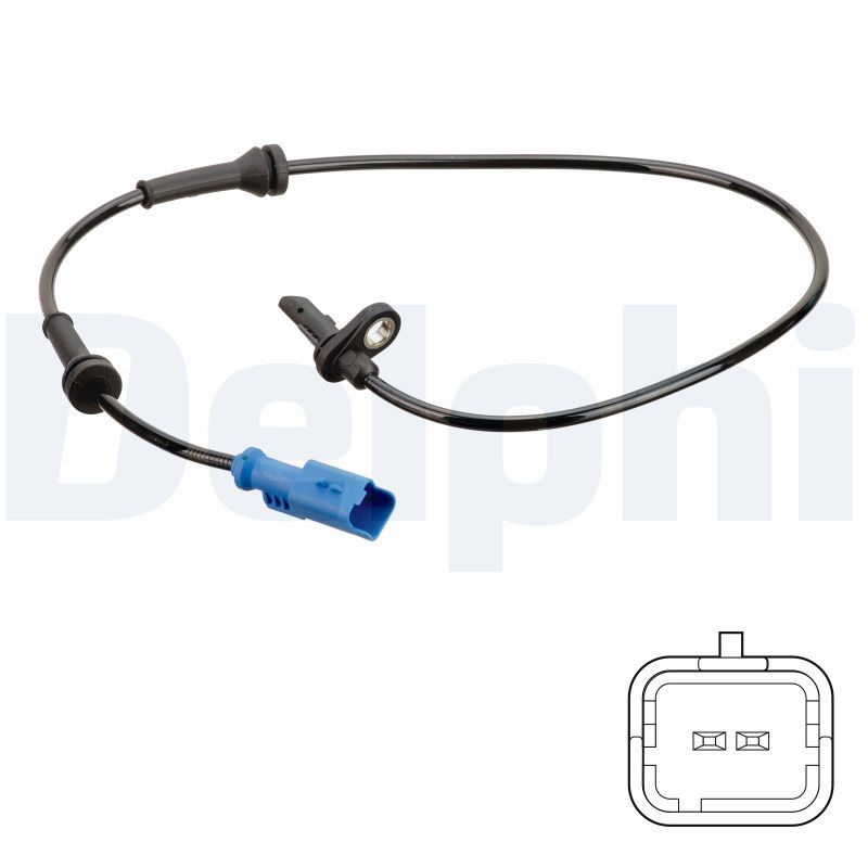 DELPHI SS20748 - Sensor, Raddrehzahl