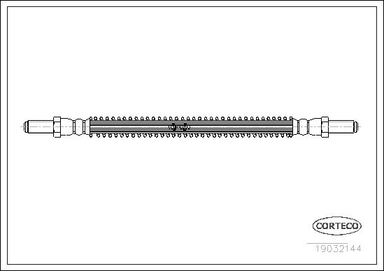 FLEXIBLE DE FREIN TRIUMPH STAG 3  0705