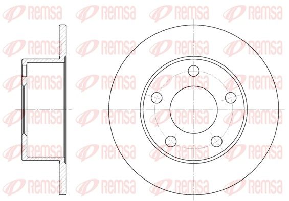 Brake Disc 6123.00