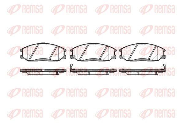 Premium Front Brake Pad Set Premium Front Brake Pad Set