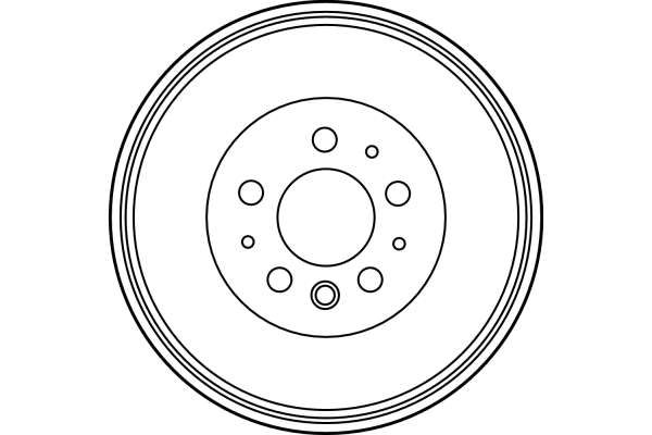 TRW BRAKE DRUM - TecDoc 2