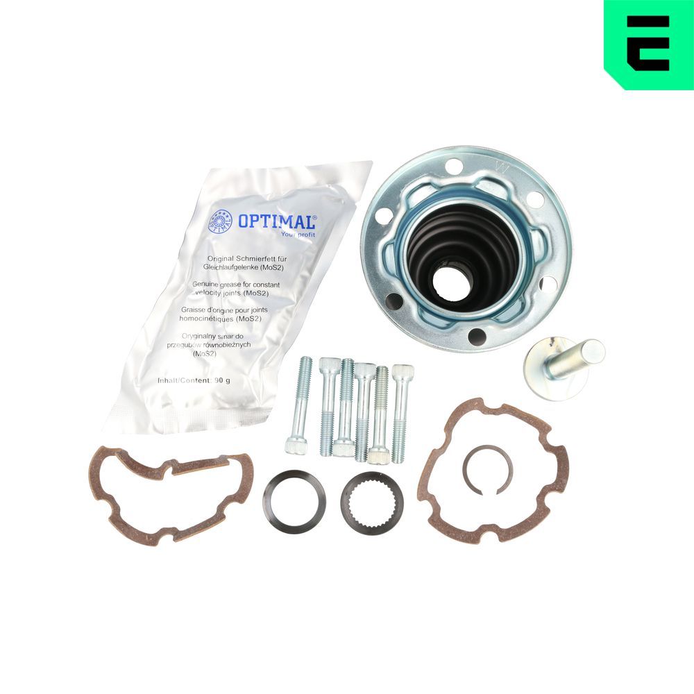 Faltenbalgsatz, Antriebswelle