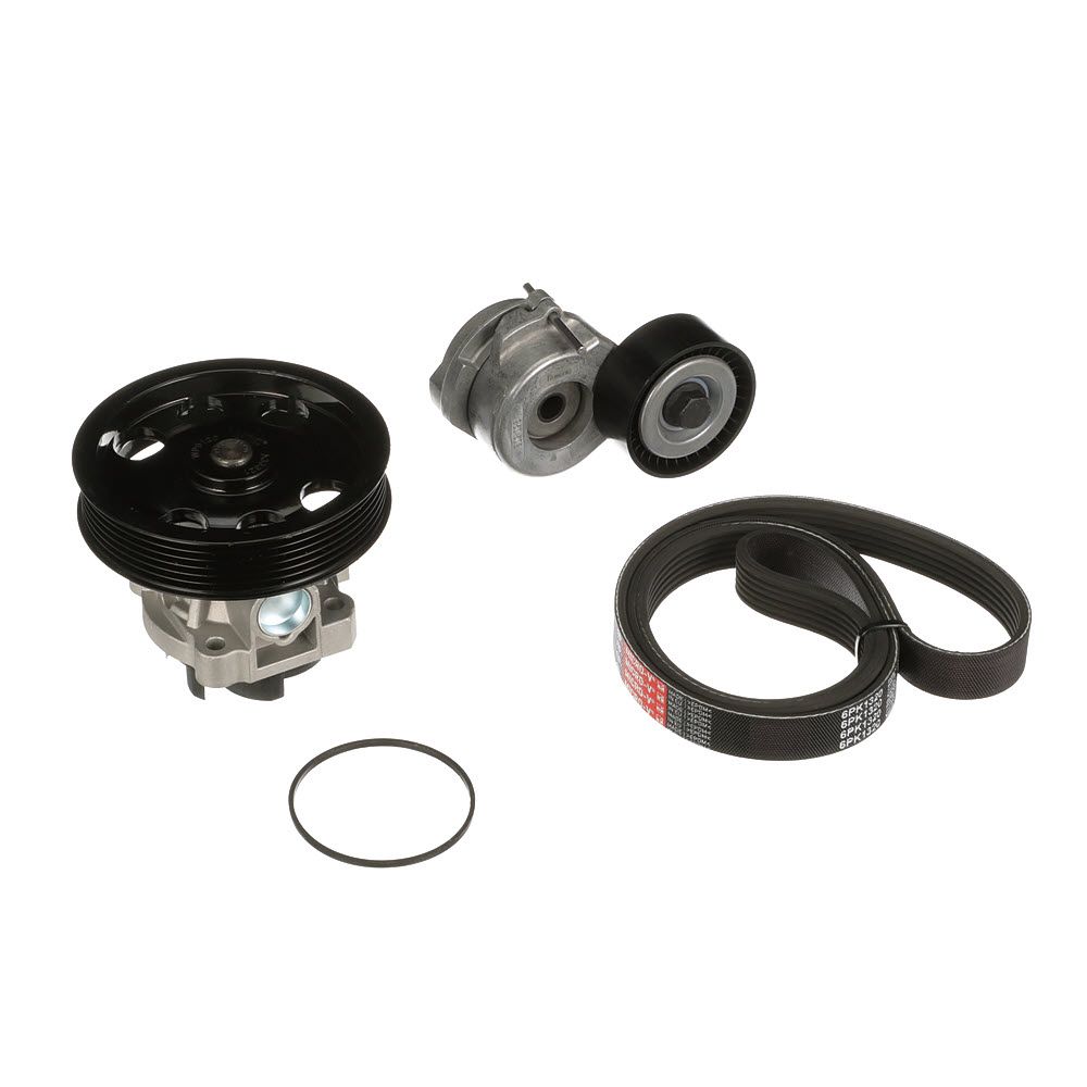 vandens siurblys + V formos rumbuotas diržas, komplektas