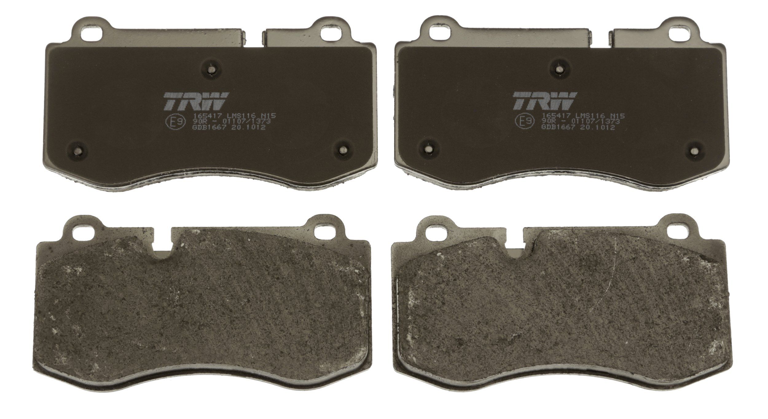 TRW DISC BRAKE PADS - TecDoc 2