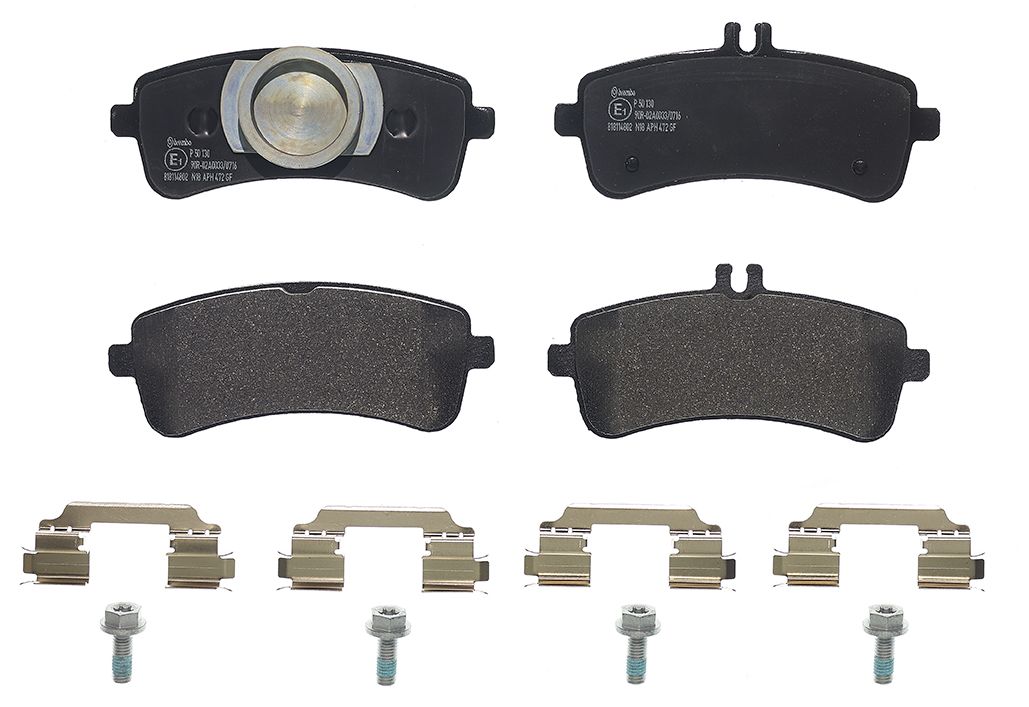 Brembo P 50 130 Bremsbelagsatz, Scheibenbremse