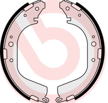 BREMBO S 56 532 - Bremsbackensatz ESSENTIAL LINE