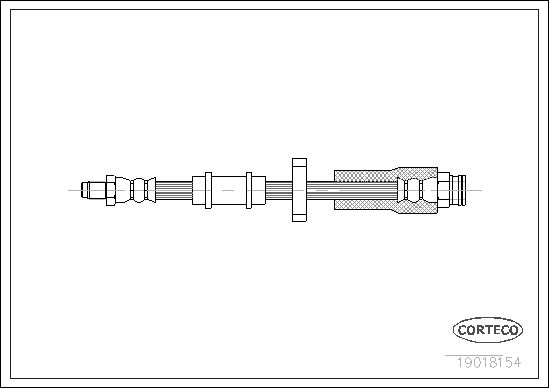 Brake Hose 19018154