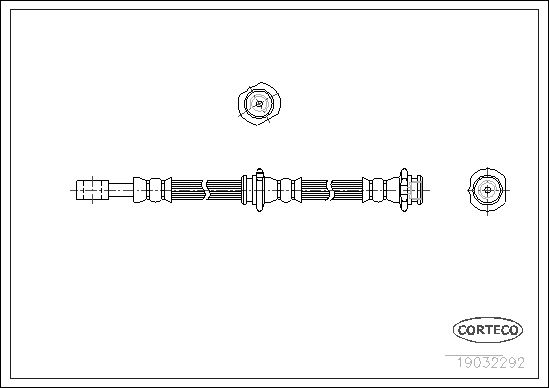 FLEXIBLE DE FREIN NISSAN ALMERA  0705