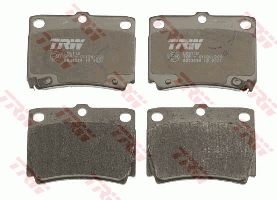 TRW DISC BRAKE PADS - TecDoc 2